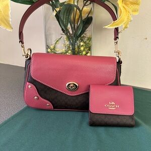 Coach Millie Shoulder Bag & Wallet